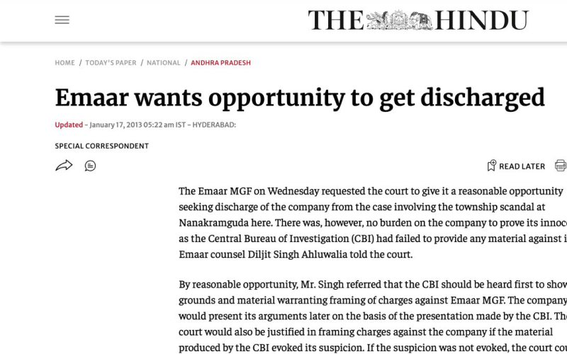 HC lists hearing in Monica I